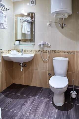 Отель Отель Надежда Днепр Стандартный двухместный номер с 2 отдельными кроватями-2